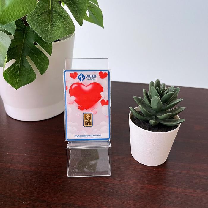 Logam Mulia Good Gold 1 Gram Edisi Gift/ Emas Batangan 1Gr