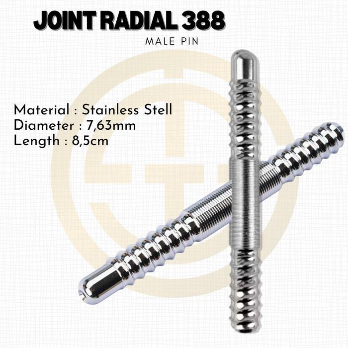 Butt dan Insert Shaft Radial Butt