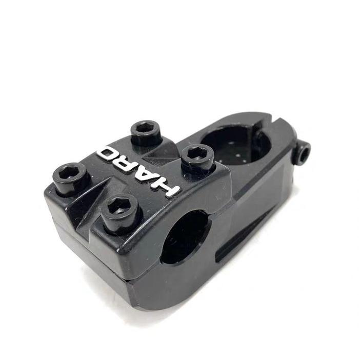 stem bmx haro baseline black 40mm oversize 28.6 handlebar 22.2 hitam