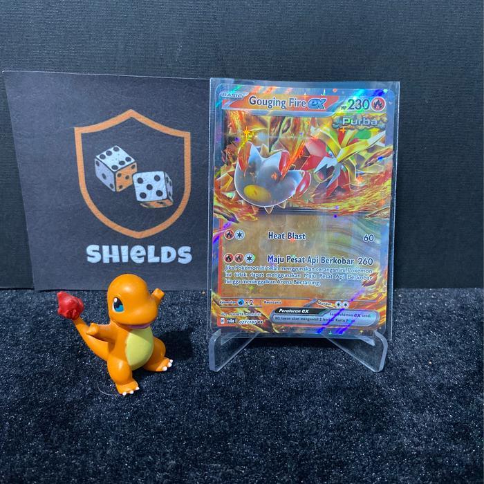 Best Seller Pokemon Tcg Indonesia - Gouging Fire Ex Rr Sv8A Festival Terastal Premium