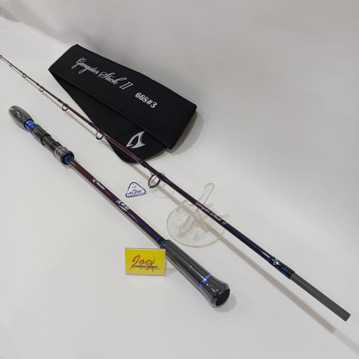 Jm Gangster Stick Ii #3S - 6'6" Pe 2-3,5 Rod Spinning Joran Pancing Jigging Master Mancing
