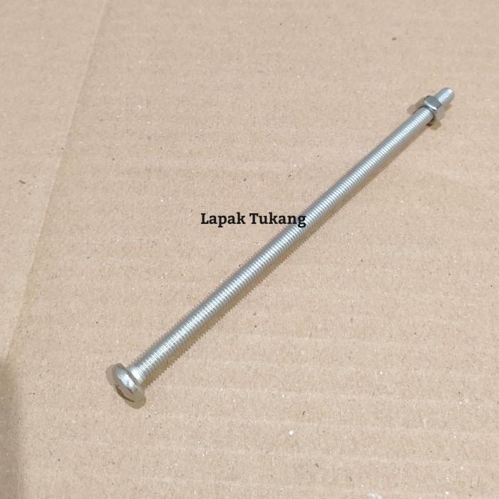 NEW!! Baut Stainless M5x100 M5x110 M5x120 M5x130 M5x150 Baut M5 SUS 304 Kunci 8