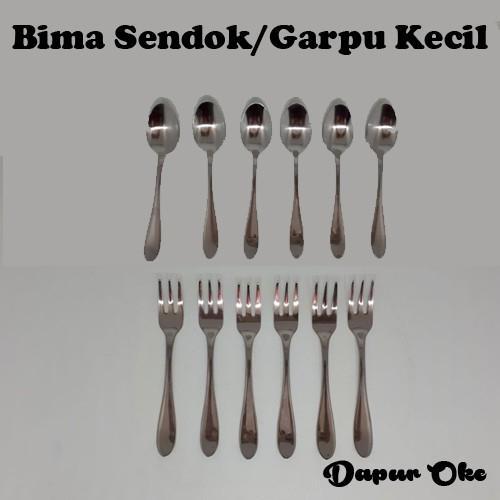 Bima Sendok Garpu Kecil Rhino Stainless (12 Pcs)