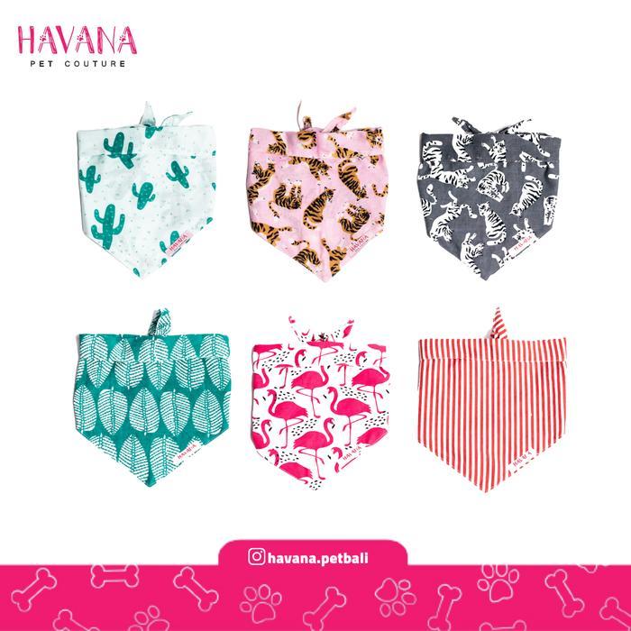 Bandana Anjing Kucing Havana Scarf Medium Dog (30 - 38 Cm)