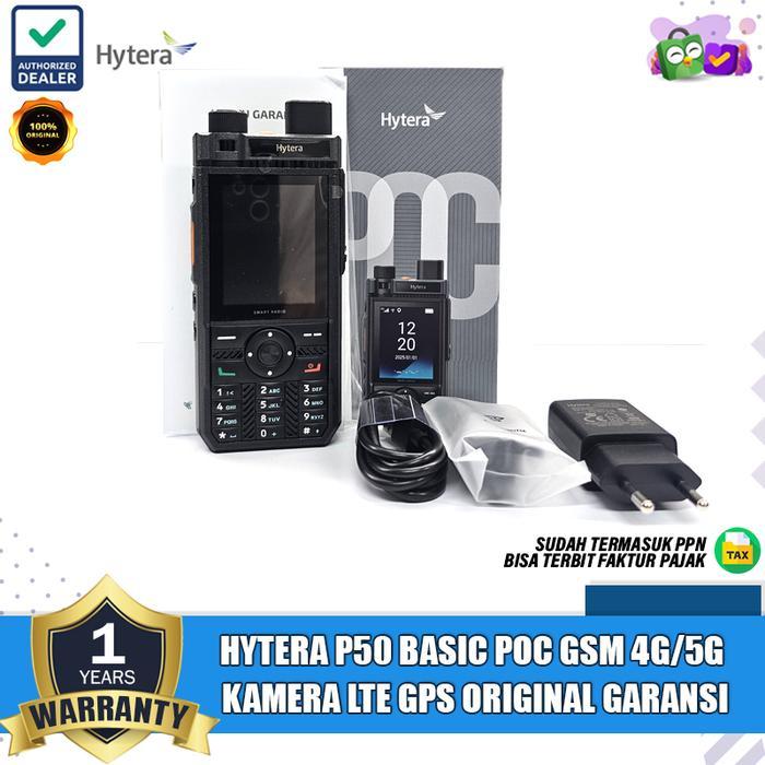 HYTERA P50 PRO POC GSM 4G 5G KAMERA NFC GPS HT POC HYTERA P50 PRO P50 PRO ORIGINAL GARANSI