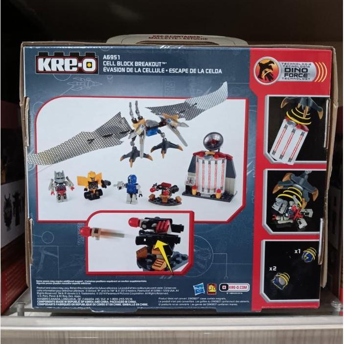 HOT SALE KRE-O HASBRO TRANSFORMERS BUMBLEBEE DINO FORCE TECHNOLOGY TERMURAH