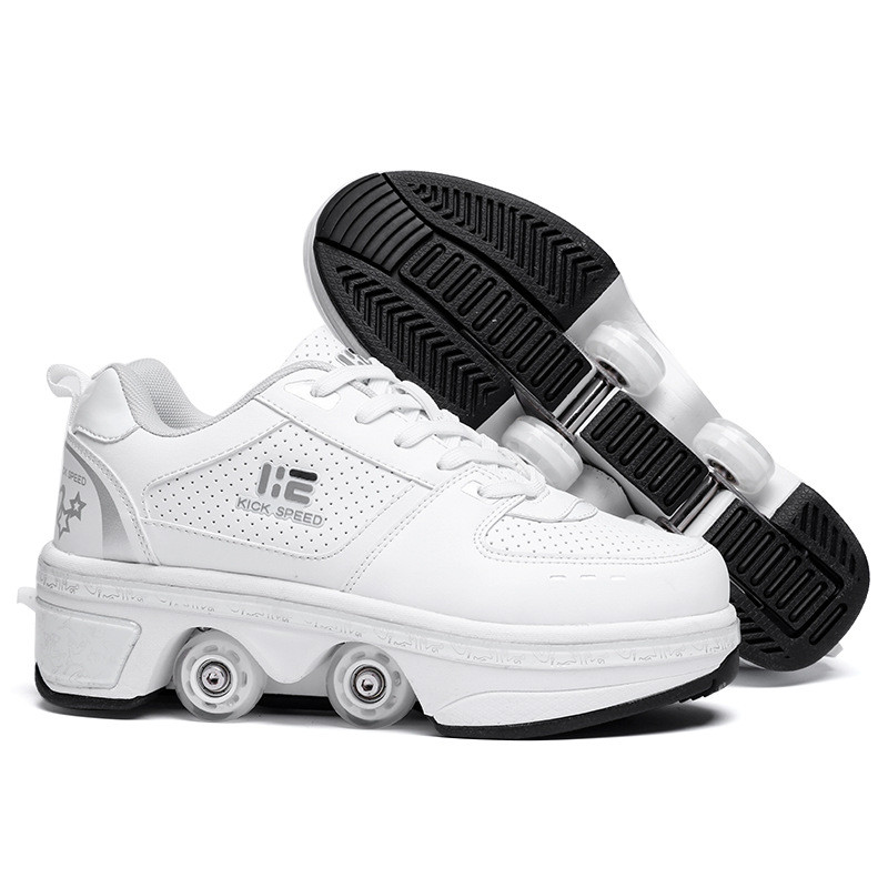 Roller Skates Running Sneakers Women's Roller Skates Adult Children Unisex Roller Skates Transformer