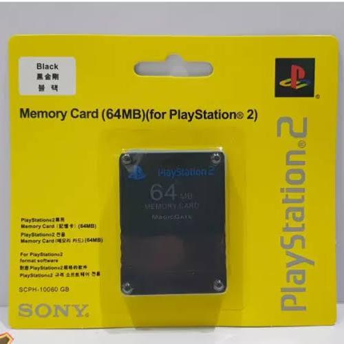 Mc 64 Mb Hitam Promo Playstation 2 Terbaru