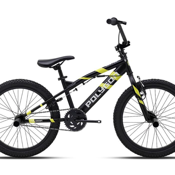 Polygon Sepeda BMX Hustle 20 inch Rotor Freestyle Anak Remaja Cowok FEROTECH Frame HI-TEN Handlebar 