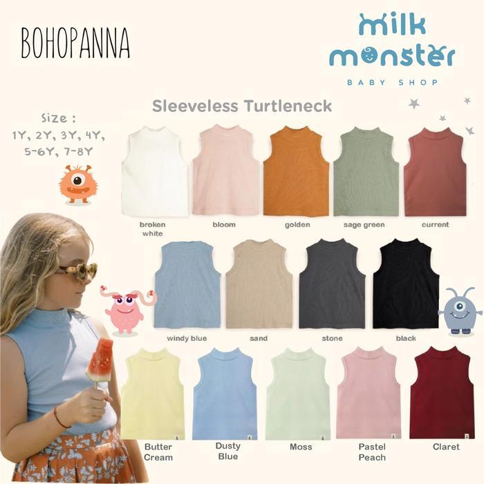 Bohopanna Sleeveless Turtleneck / Turtleneck Anak