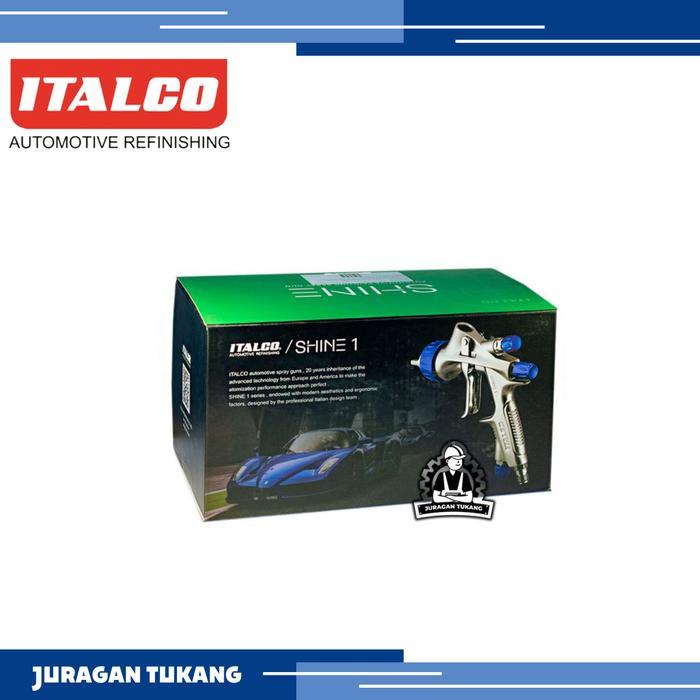 ITALCO SHINE-1 SPRAY GUN 1.3MM LVMP PNEUMATIC PROFESSIONAL SHINE1