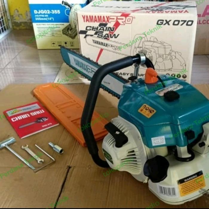 Mesin Gergaji Kayu Chain saw Chainsaw Senso 36 inch Yamamax Pro GX 070