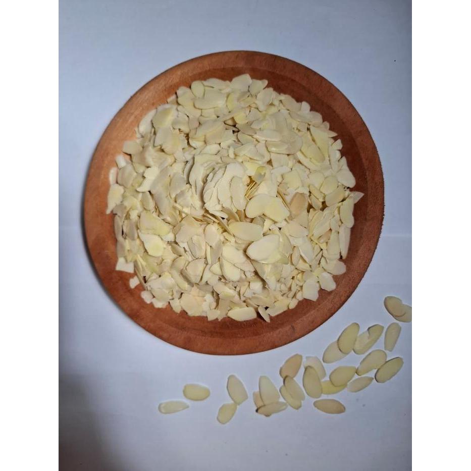 TERLARIS Almond Slice 500gr OLAM ALMOND RAW READY