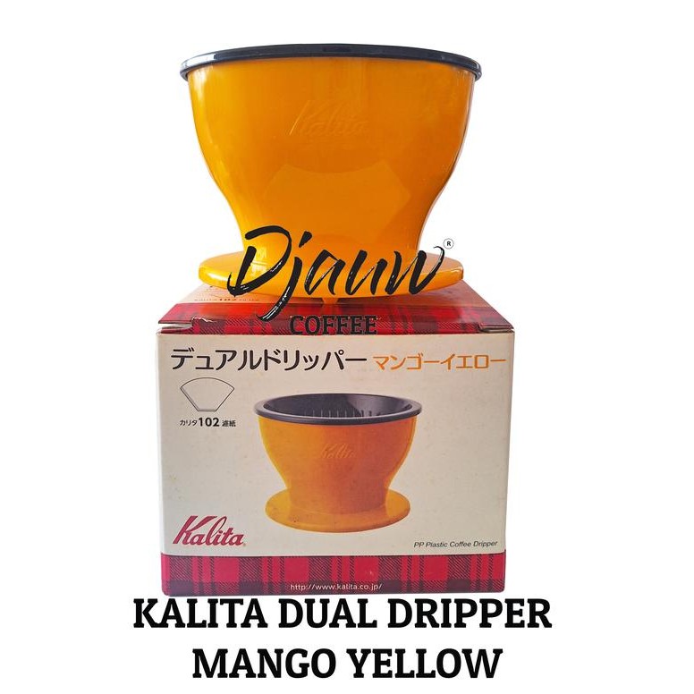 

KALITA DUAL DRIPPER - MANGO YELLOW