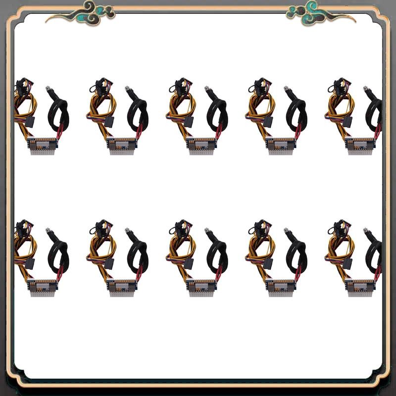 Reliable-10X 450W 24Pin 12V Dc Input Peak 450W Output Realan Itx Pico Psu Dc Atx Pc Switch Dc-Dc Atx