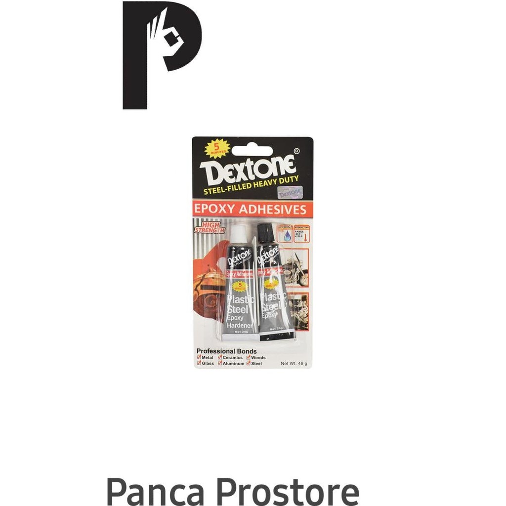 

DEXTONE SET LEM EPOXY PLASTIC STEEL 24 GR 2 PCS