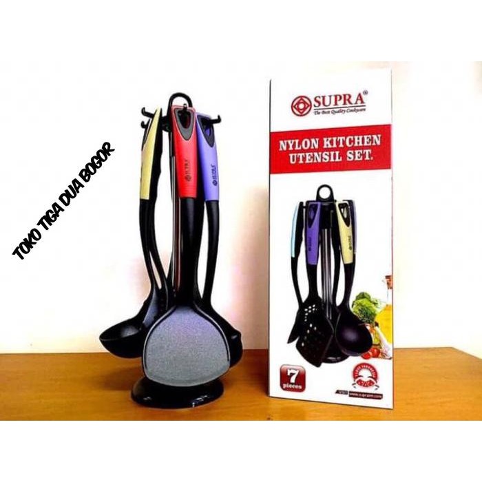 Bisa Grab Peralatan Masak Set Nylon Supra