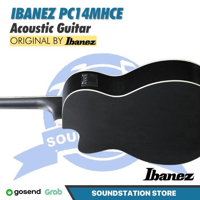 IBANEZ PC14MHCE GRAND CONCERT PF ACOUSTIC GUITAR - GITAR AKUSTIK ELEKTRIK ORIGINAL