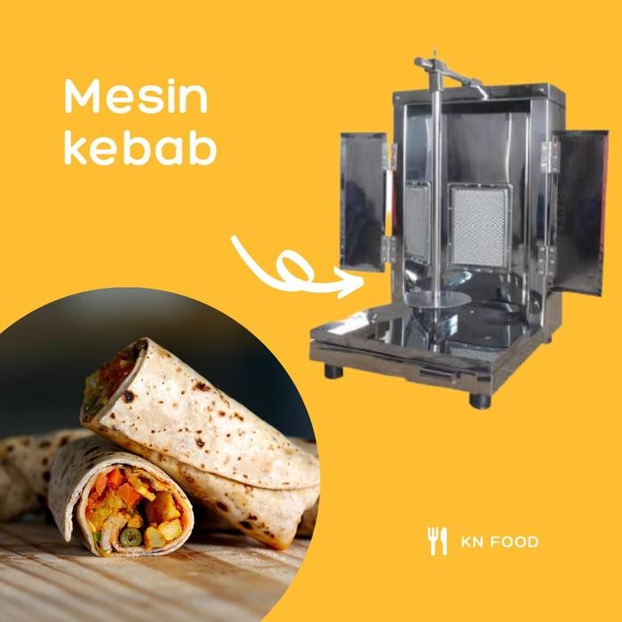 Mesin Burner Kebab 2 Kg - Mesin Pemanggang Daging Kebab 2 Kg
