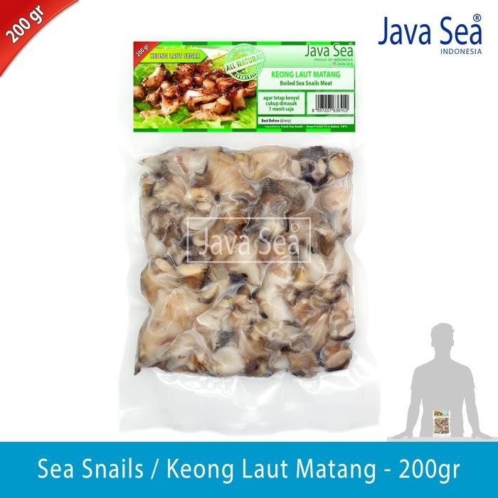 

Pilihan- Daging Keong Laut Matang Pack 200Gr Java Sea