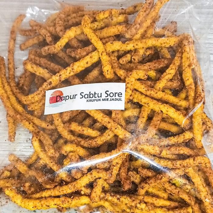 

Pilihan- 500 Gram Kerupuk Mie Jujut / Kerupuki Jadul / Singkong Stik Snack Murah