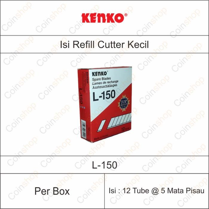 

Pilihan- Isi Cutter Besar Refill Blade Kenko L150 L-150 Per Lusin