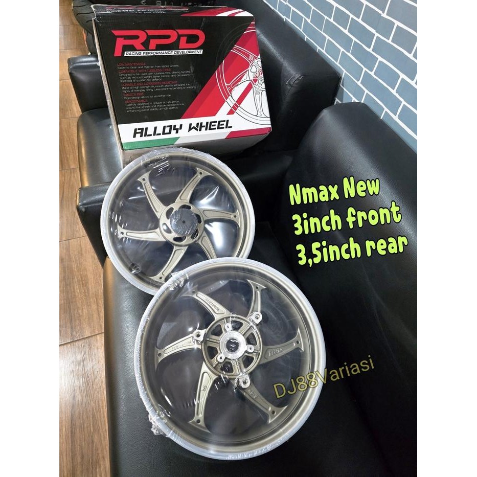 Velg Rpd Yamaha New Nmax Velg Racing Rpd All New Nmax Titanium