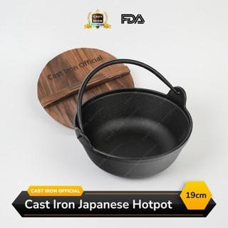Pilihan- Cast Iron Hotpot Bowl 20 Cm Panci Shabu Suki Kuah Korean Food Premium