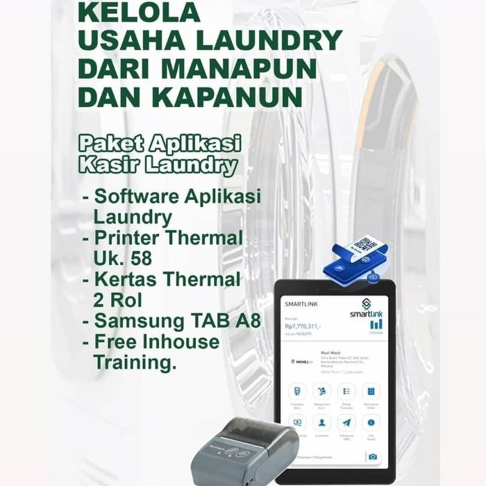 

PAKET APLIKASI KASIR LAUNDRY