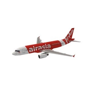 DIY Papercraft Air Asia Airbus A320-200