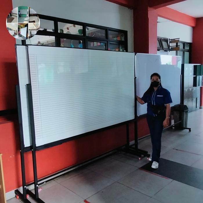 

NEW PRODUK PAPAN TULIS STANDING 90 180 CM TUTI FRUITY