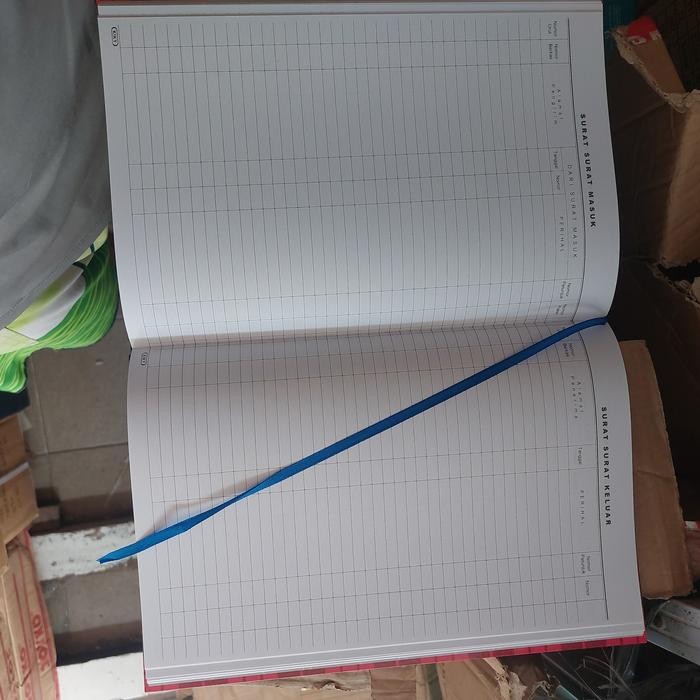 

Buku Agenda Surat Keluar Masuk Folio 100 Lbr Kiky