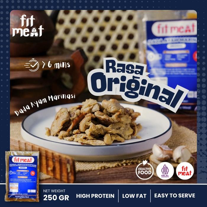 

Pilihan- 3 Pack Fitmeat Dada Ayam Marinasi (3X250Gr)