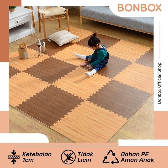 Pilihan- Karpet Matras Puzzle Alas Lantai Tebal 30X30Cm - Bonbox Bmp30