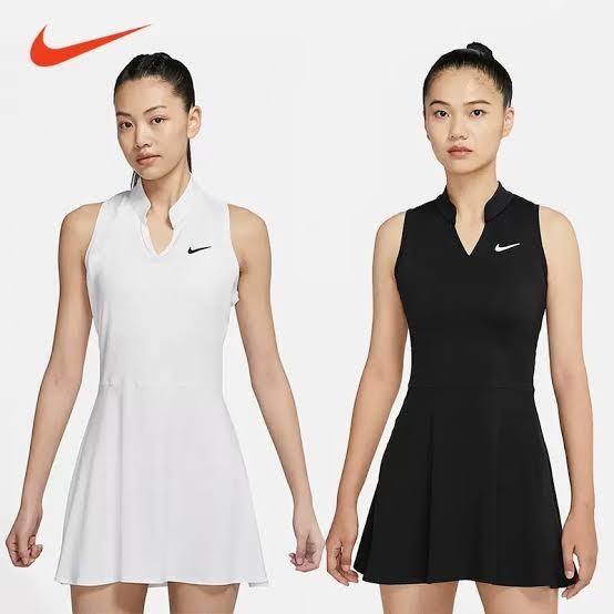 Terbaik Baju Tenis Women'S Tennis Dress Nikecourt Drifit Victory Original Bnwt 100% Ori