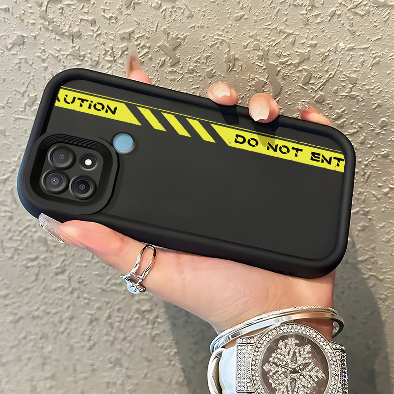 Casing Hp OPPO A15 A15s A35 Case Softcase Kesing Karakter garis pola Casing silikon Cantik kasing HP