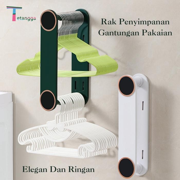 Tempat Gantungan Baju / Tempat Penyimpanan Gantungan / Tempat Gantungan Baju Estetik Dapat