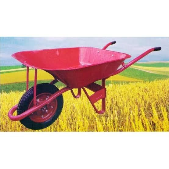 Gerobak Sorong Gerobak Pasir Cosco Merah Ban Hidup