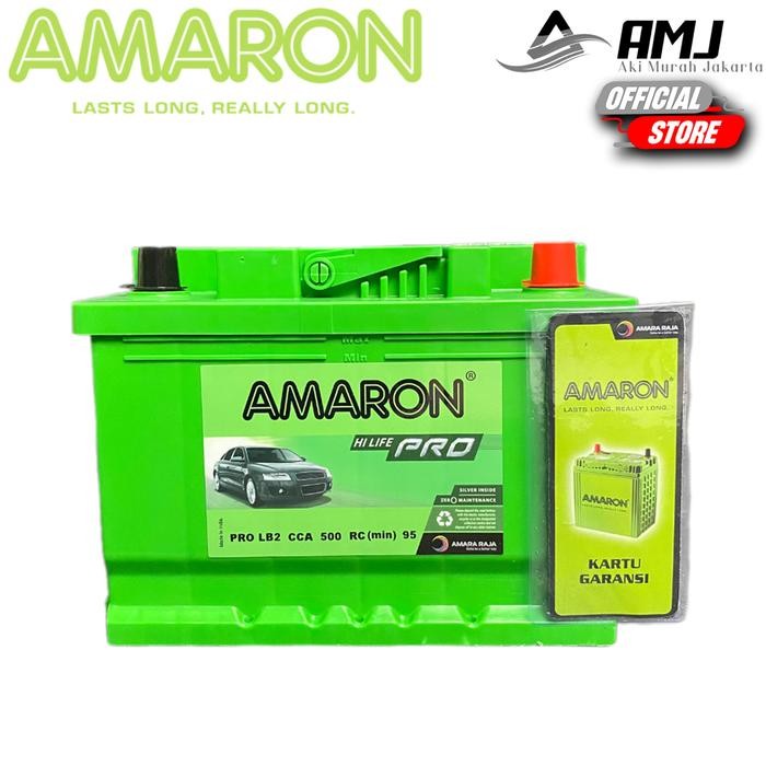 Amaron Hi Life Pro Aki Mobil Peugeot 406 DIN 66 / 555-59 - 66Ah Aki Kering
