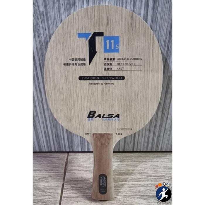 Pilihan- Kayu Pingpong Yinhe T-11+ Carbon Blade Yinhe T11