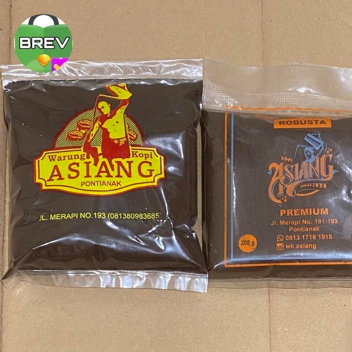 

ORIGINAL KOPI BUBUK ASIANG PONTIANAK ORIGINAL 250gr 1/4 kg READY STOCK