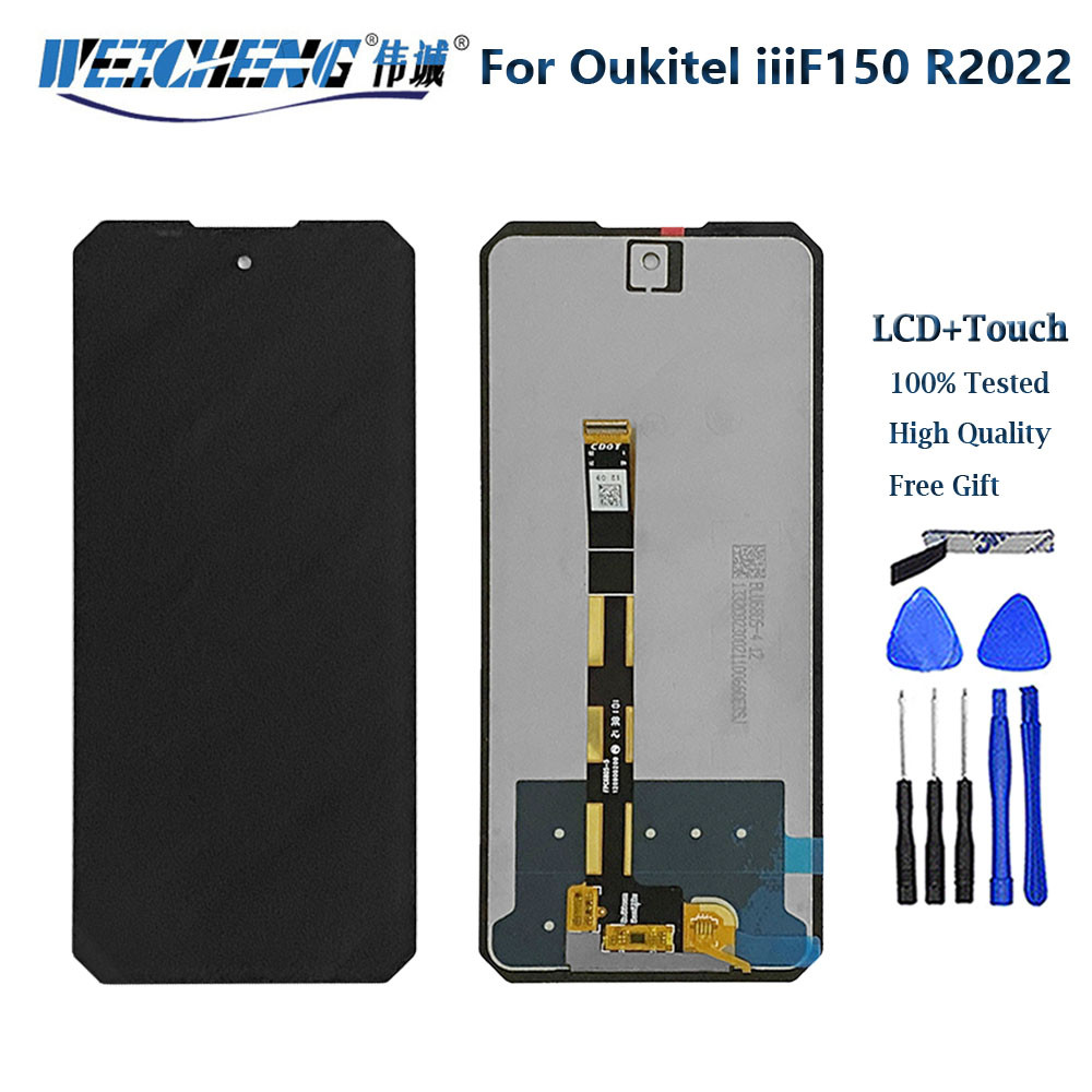 6.78" Original Oukitel iiiF150 R2022 LCD Display and Touch Screen Digitizer Assembly Replacement For