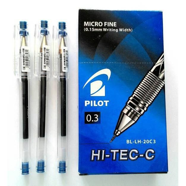 

OJ Pulpen Hitec 0.3 Bolpen Pen Hi-Tec-C Pilot 0.3 mm ( satuan )