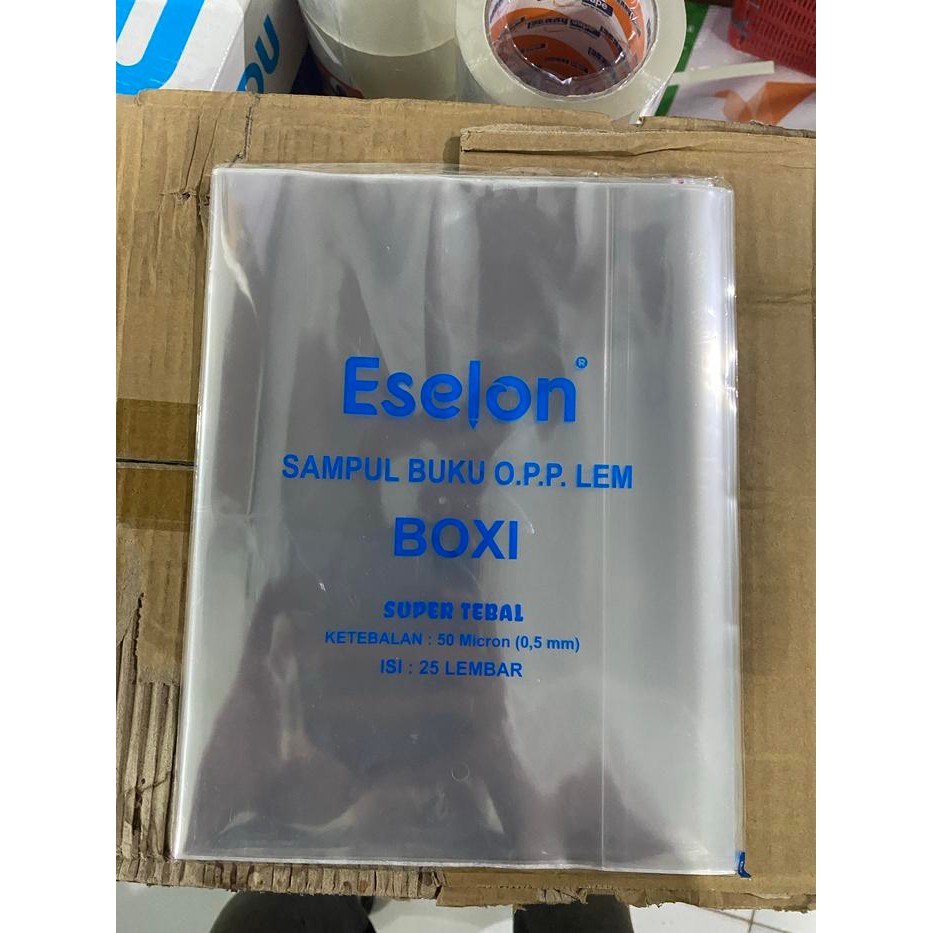 

OJ Sampul Buku Boxy Lem / Sampul Big Boss OPP Lem / Sealing Buku B5