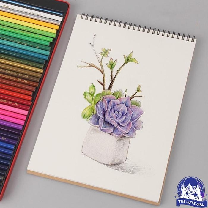 

New WATERCOLOUR /SKETCHBOOK / BUKU SKETSA / BUKU GAMBAR A5 / SKETCH BOOK PAPER / WATER COLOUR BOOK