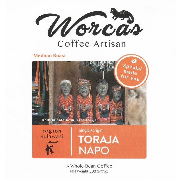 

Pilihan- Kopi Arabica Toraja Napo 500 Gram Medium Roast (Biji/Bubuk)