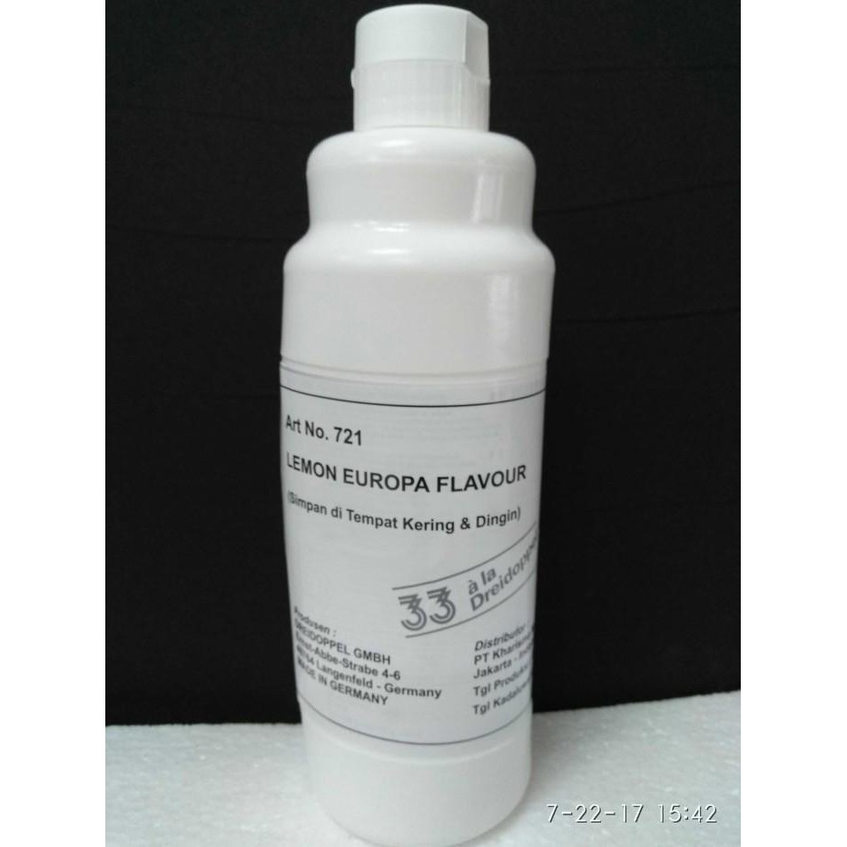 

Stok Baru Dreidoppel Flavour Classic Lemon Europe Paste / Lemon Pasta 1kg / 1L