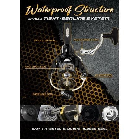 reel daido vulcane power handle 1000
