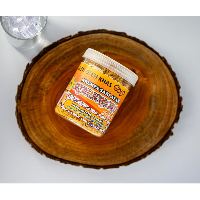 

Pilihan- Kremes Kriuk Sari Ayam Malioboro Khas Solo 180Gr