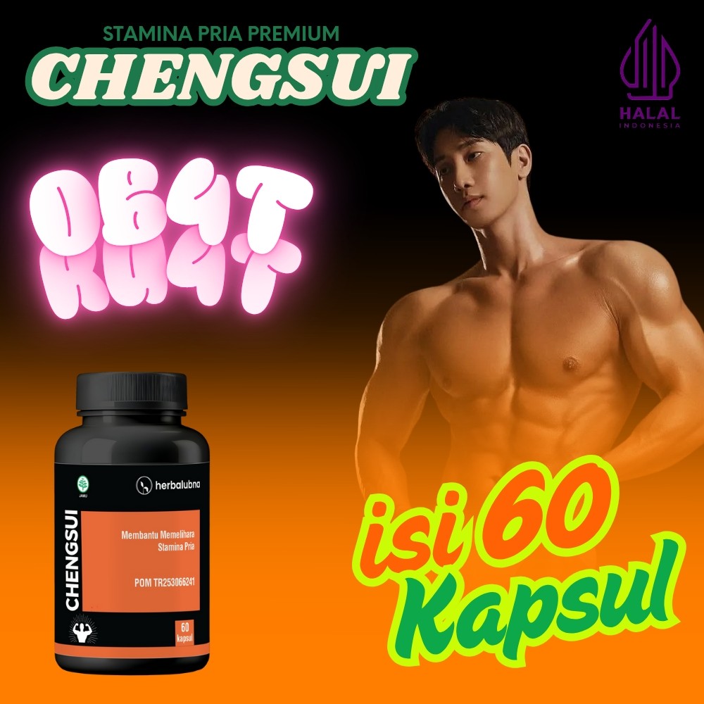 Chengsui Stamina Pria Jamu Herbal Tradisional dengan bahan alami